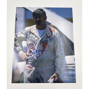 Autographed Bobby Allison Photo 11X14 Nascar Racing